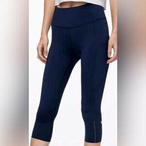 Navy  Lululemon leggings